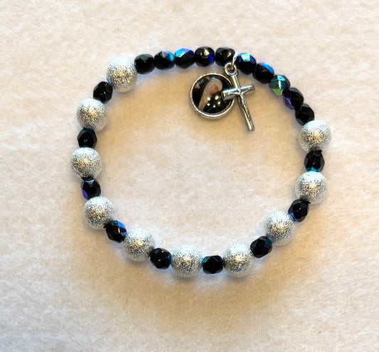 Bracelet Black-Silver