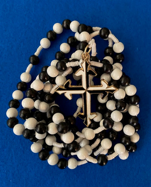 Rosary 15-decade Dress B/W - Main Image