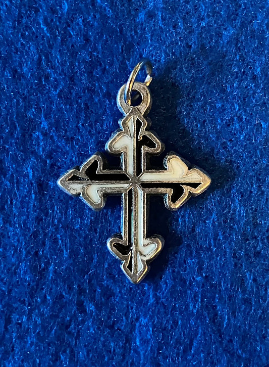 Cross Small, Silver 1 inch