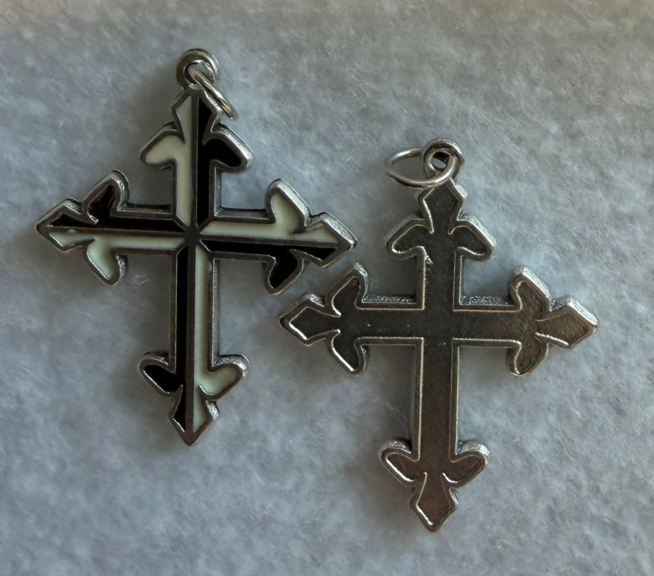 Cross silver small