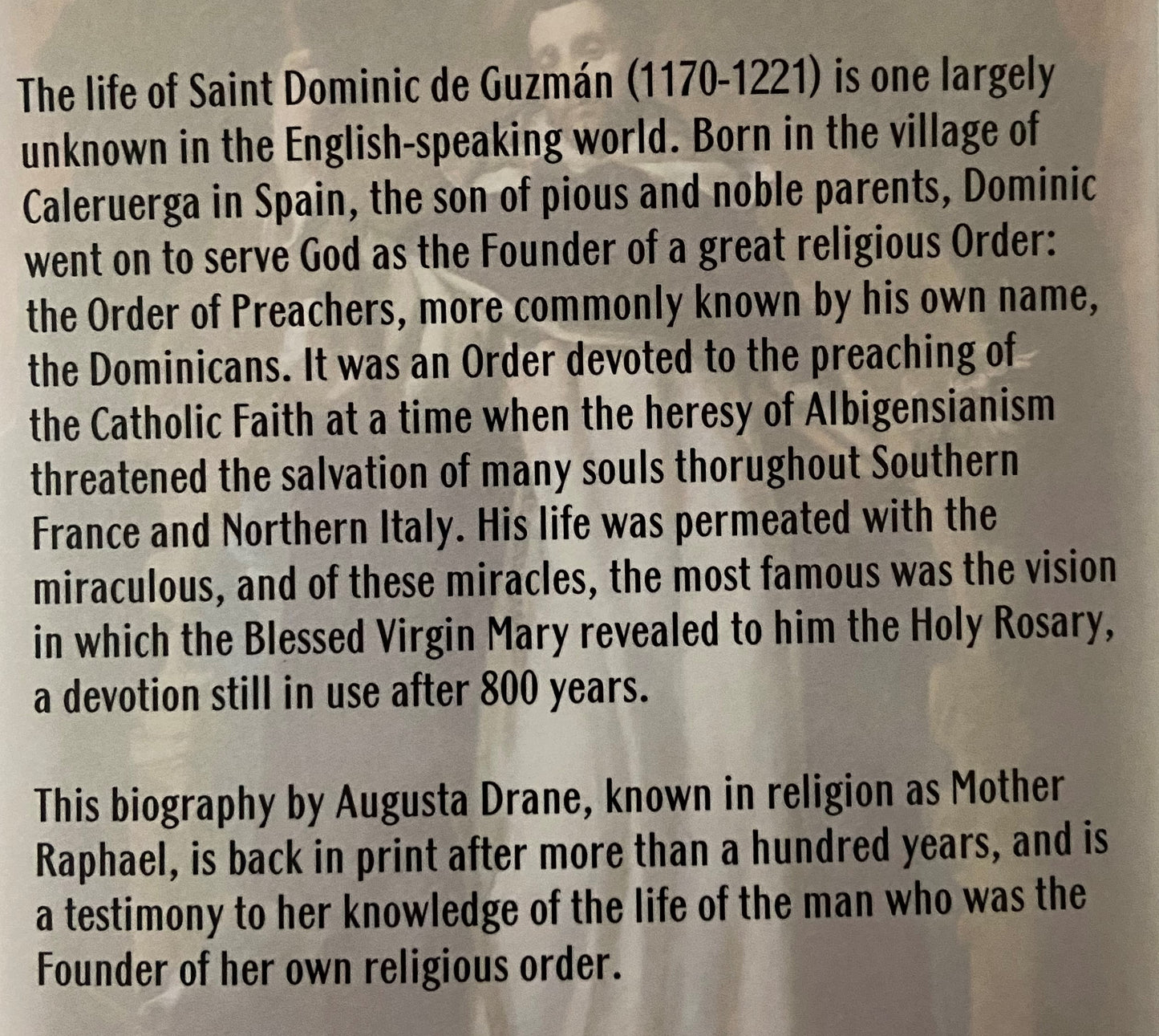 Book: Hound of Heaven: Saint Dominic de Guzman