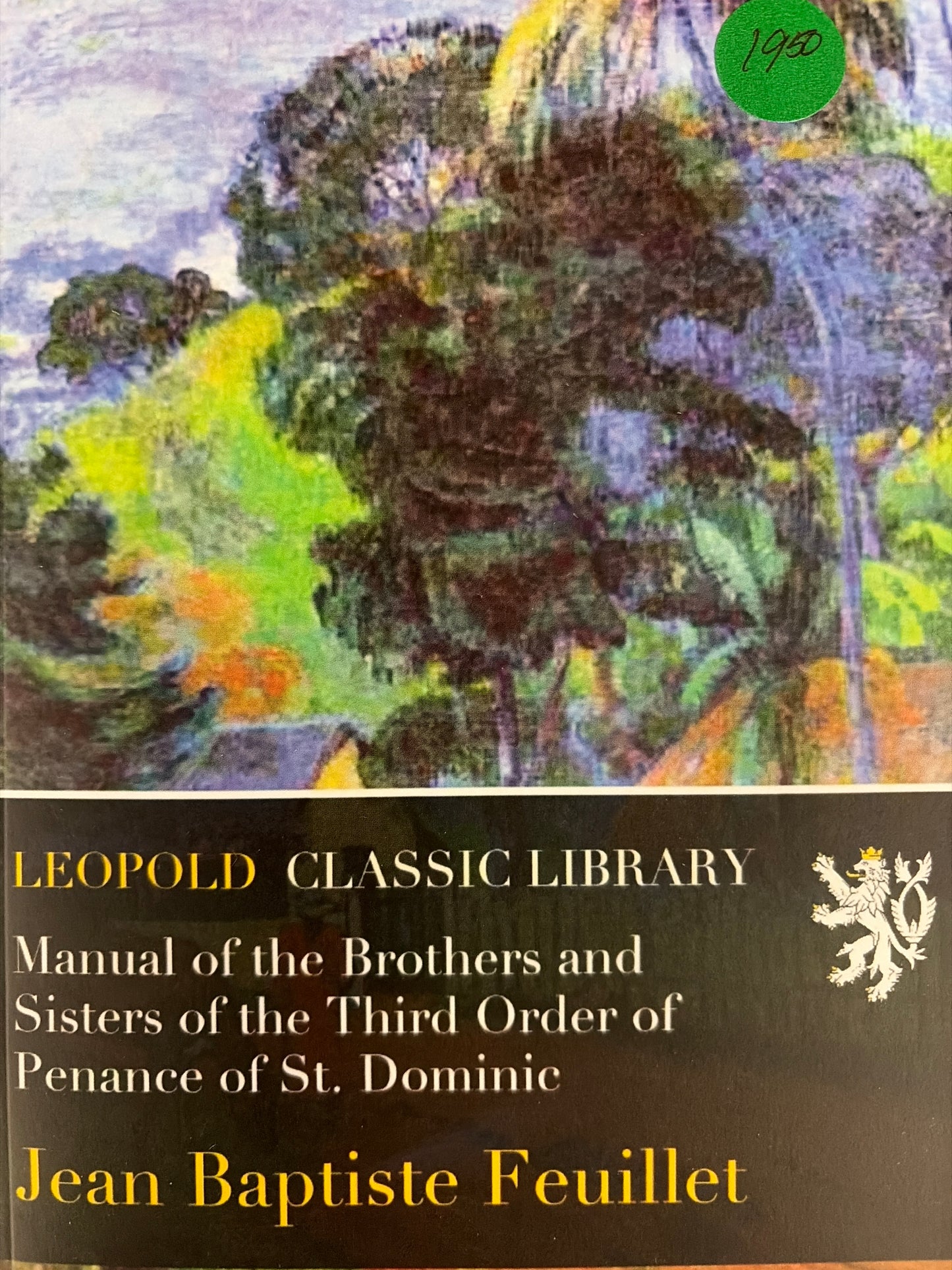 Manual of the brothers and sisters of the third Order Peninsula Saint Dominic