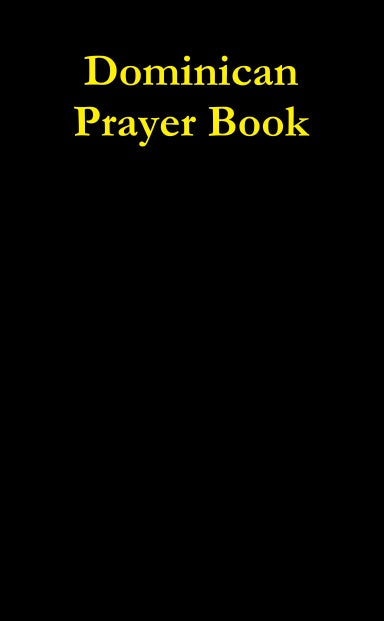 Dominican Prayer Book