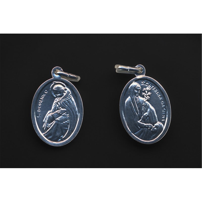 Medal Silver Cath-Dominic 10mm