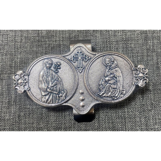Medal car visor