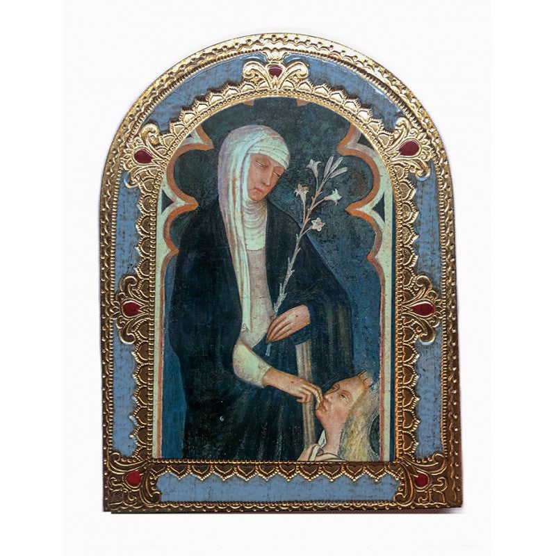 Picture: St Catherine Wooden frame