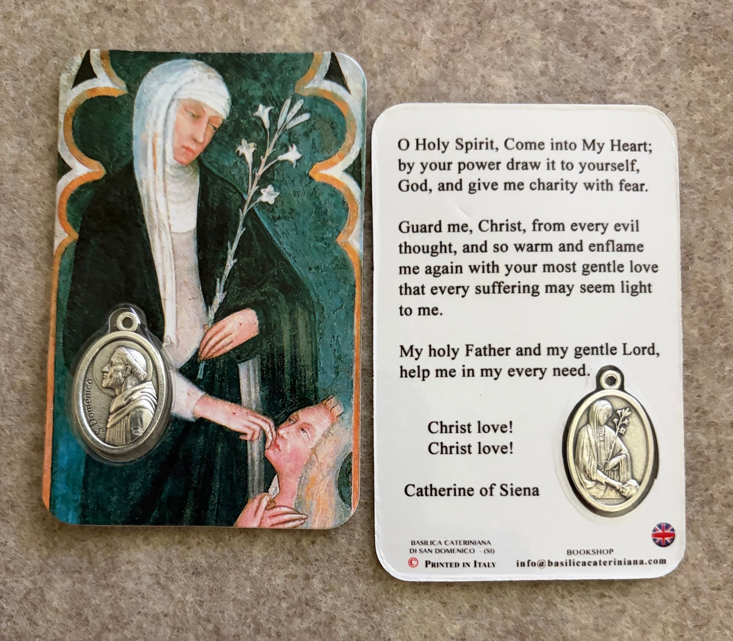 Prayer Card St Catherine