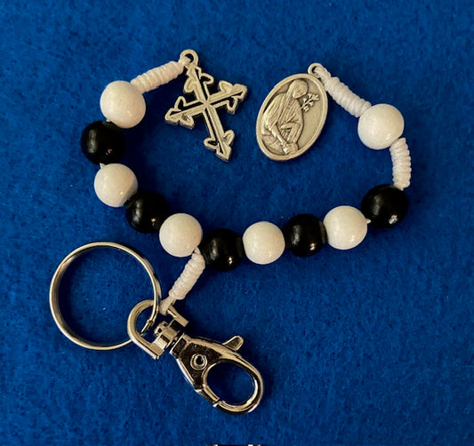 Rosary key ring