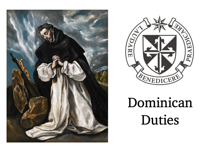 Duties for Lay Dominicans