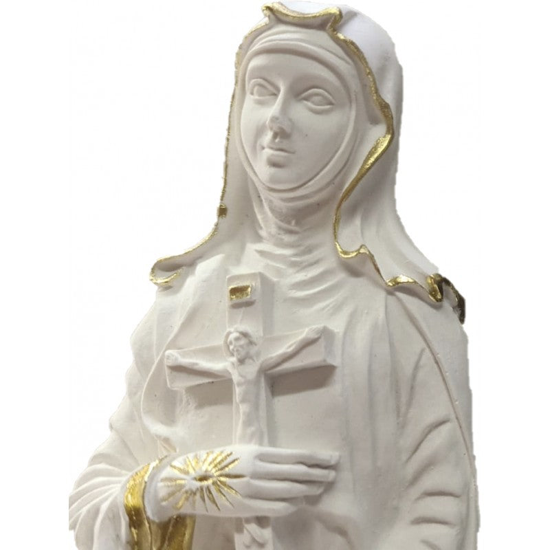 Statue St. Catherine white